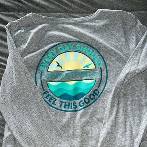 Vineyard Vines Gray Long Sleeve Shirt